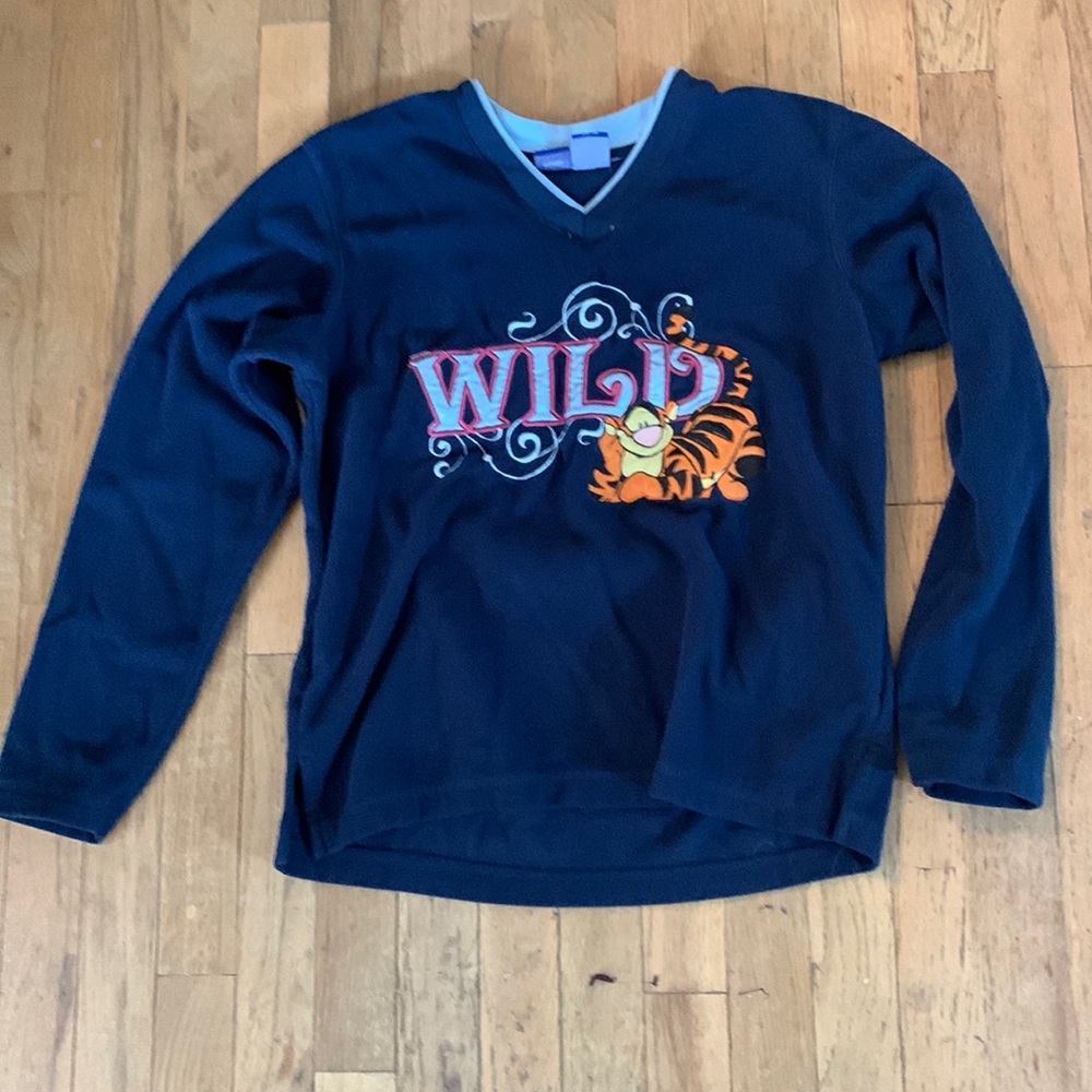 Navy blue Tigger sweatshirt size medium